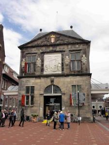 Budova městské váhy (1667) na náměstí Markt, Gouda