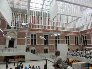 Interiér Rijksmusea, Amsterdam