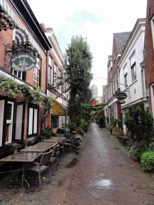 Fotogenické uličky v okolí náměstí Botermarkt I, Haarlem